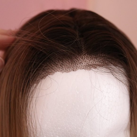 ImStyle Wigs Coco Dark Root Blonde Lace Front Wig - Picture 4 of 9